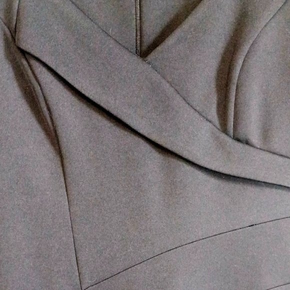 Little Black Bodycon Sheath Cap Sleeve Dress size 8 - Picture 6 of 7